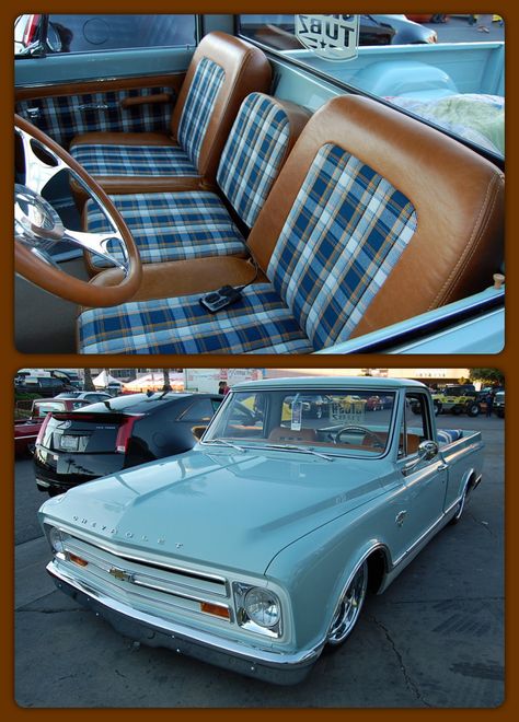 AWSOME Chevy C10 68 C10 Chevy Truck, C10 Interior 67-72, C10 Chevy Truck 67-72, C10 Chevy Truck Interior, Truck Interior Ideas, 67 Chevy Truck, Interior Paint Ideas, C10 Interior, 1967 C10