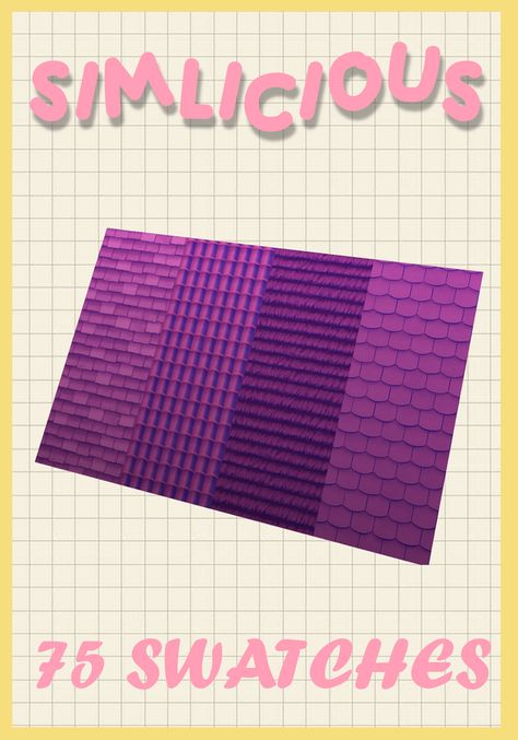 simlicious roofs recolor Sims 4 Cc Roof Patterns, Sims 4 Roof Cc, Sims 4 Recolors, Sims Design, Sims 4 Build, Sims 4 Cc Finds, Sims 4 Clothing, Sims Mods, Sims 4 Cc