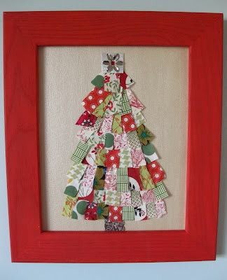 Jul Diy, Fabric Tree, Christmas Sewing Projects, Fabric Christmas Trees, Scrap Quilt, Scrap Fabric, Christmas Quilts, Christmas Sewing, Tree Crafts