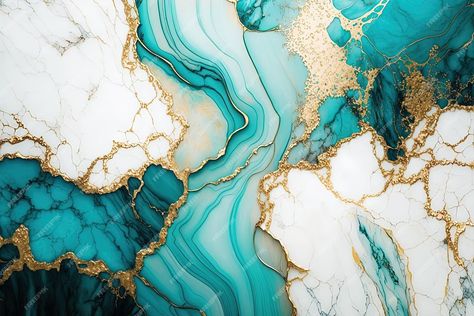 Premium Photo | Photo abstract marble turquoise white and gold background invitation backdrop White And Gold Background, Simplicity Aesthetic, Background Invitation, Home Tumblr, Turquoise Wallpaper, Gold Background, Tumblr Wallpaper, Mint Color, Photo Photo