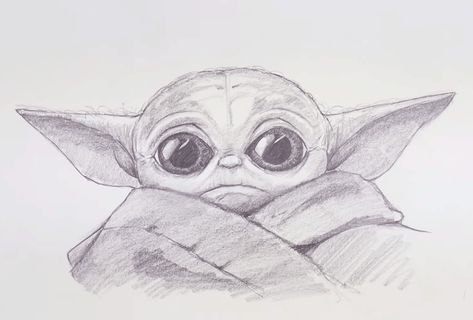 baby yoda drawing is very easy to draw in this article you will see the sketch of baby yoda and i will explain how to draw baby yoda #BabyYoda #Drawing Yoda Drawing Easy, Baby Yoda Drawing, Yoda Drawing, Abs Art, Yoda Art, Sketch Board, Pencil Sketches Easy, Christmas Sketch, Drawing Stars