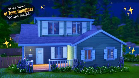 Sims 4 Single Mom House, Sims 4 Cc Houses Download, Custom Sims, Sims Patreon, Cas Background, Sims 4 Builds, Sims 4 Cas Mods, Cc Furniture, Single Father