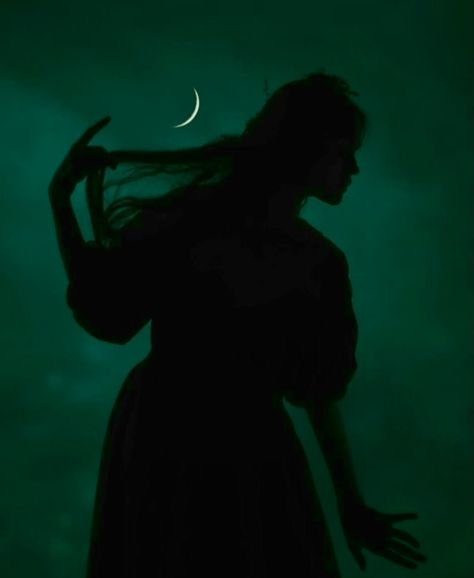 Dark Green Fantasy Aesthetic, Castleton Green Aesthetic, Fantasy Aesthetic Green, Dark Green Aesthetic Pictures, Green Vampire Aesthetic, Dark Green Aethstetic, Dark Green Dress Aesthetic, Dark Green Asthetics, Green Moon Aesthetic