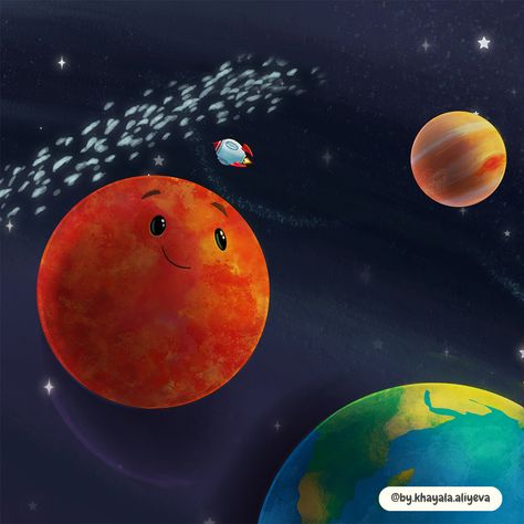 Explore the galaxy with Astroninchen in our space-themed children's book! 🚀🌟 Join this adorable character on a cosmic adventure filled with wonder and discovery. #ChildrensBook #Illustration #SpaceAdventure #Stars #Planets #RabbitArt #RocketDesign #SpaceTravelFun #ExploreSpace #KidsArt #CuteIllustration #SpaceStory #Imagination #outerSpaceArt #RabbitAdventures #cuteIllustrationArt #RocketLaunch #TravelThroughSpace #DiscoveringPlanets #Toddleraugmentedbooks Nebula Illustration, Outer Space Art, Space Story, Space Nebula, Rocket Design, Rabbit Art, Illustrators On Instagram, The Galaxy, Cute Illustration