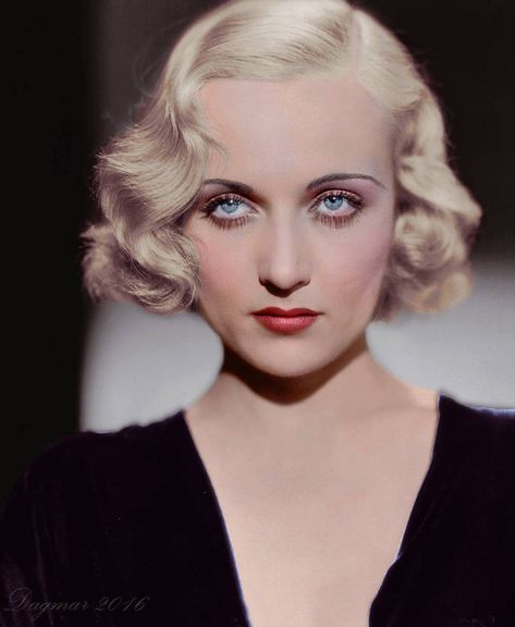 1930 Hairstyles, 30s Hairstyles, 1930s Hairstyles, 1930s Makeup, 1930s Hair, Beyonce Hair, Carole Lombard, Athletic Hairstyles, Actrices Hollywood