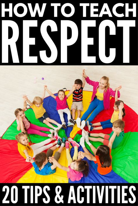 How to Teach Your Kids Respect | From great parenting tips to fun activities, games, and lesson plans, we’re sharing our best mom  resources to show you how to teach kids respect without losing your sanity. Whether you have rambunctious boys or strong-willed girls, teaching manners and respectful social skills isn’t as hard as you think, and these respect activities are proof! #parenting #parentingtips #parenting101 #kidsactivities Teaching Children Respect, Respect Classroom, Respect Lessons, Respect Activities, Teaching Kids Manners, Manners Activities, Teaching Kids Respect, Teaching Respect, Manners For Kids