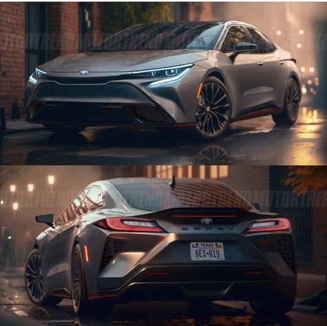 Concept of the new 2024 Camry 2024 Toyota Camry, Toyota Camry 2024, Toyota New Car, Modern Cars, Car Pics, Puerto Rican, Dream Car, Toyota Camry, Cute Casual Outfits