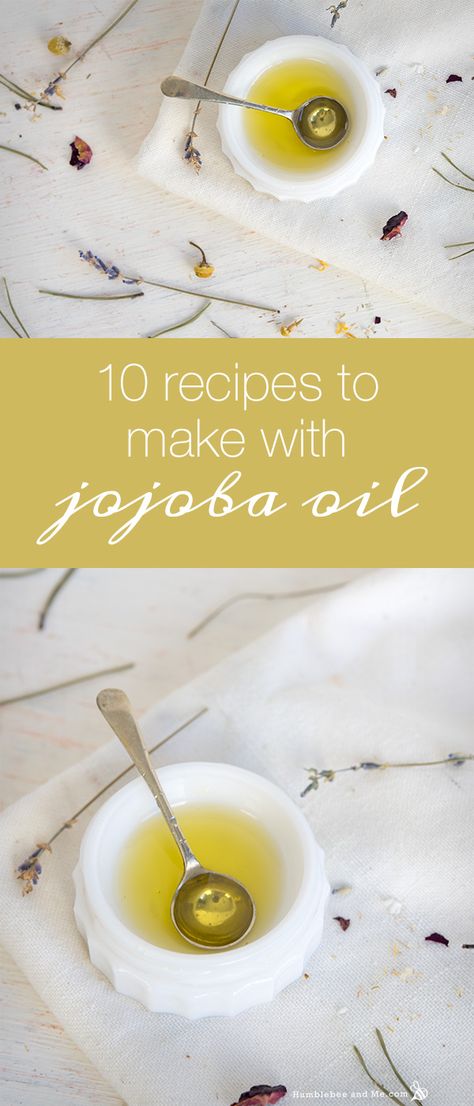 10 Recipes to Make With Jojoba Oil - Humblebee & Me Skin Care Routine For 20s, Oil Uses, Artisan Soap, Diy Skin Care, Diy Skin, Homemade Skin Care, Diy Natural Products, Oil Recipes, Oils For Skin