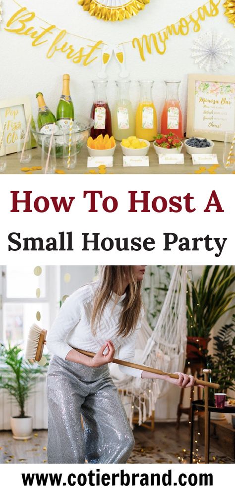 If you're looking to host a small house party with a big impact, look no further! We'll show you exactly how to host - safely and securely. Small House Party, Unique Decoration Ideas, House Party Essentials, Housewarming Party Food, Apartment Party, Housewarming Party Decorations, Women Party Ideas, Backyard Party Decorations, Small Birthday Parties