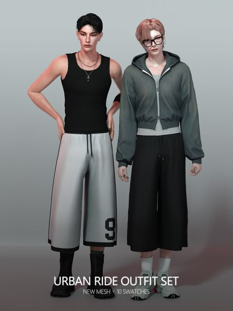 [RONA] Urban Ride Outfit Set TS4 10 Swatches HQ Compatible [T.O.U] Do not re-upload & re-edit. Do not convert to another Sims... – @rona-sims в Tumblr Sims Cc Rona, Sims Male Outfit Cc, Ts4cc Male Clothing, Sims 4 Cc Clothes Male Maxis Match, Male Outfits Sims 4 Cc, Maxis Match Male Clothes, Male Outfit Cc Sims 4, Sims 4 Male Clothing Cc Maxis Match, Sims 4 Cc Clothes Maxis Match Male