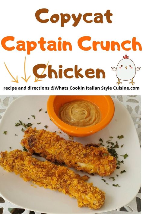 Captain Crunch Chicken, Turkey Delight, Hollywood Restaurants, Honey Mustard Recipes, Captain Crunch, Italian American Food, Homemade Honey Mustard, Cooking Tricks, Easy Grilled Chicken