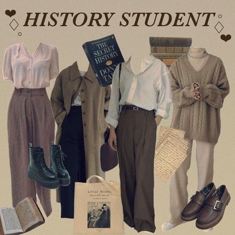 History Student, Academia Aesthetic Outfit, Librarian Style, Dark Academia Outfits, Dark Academia Clothes, Academia Clothes, Dark Academia Style, Academia Outfits, Best Winter Outfits