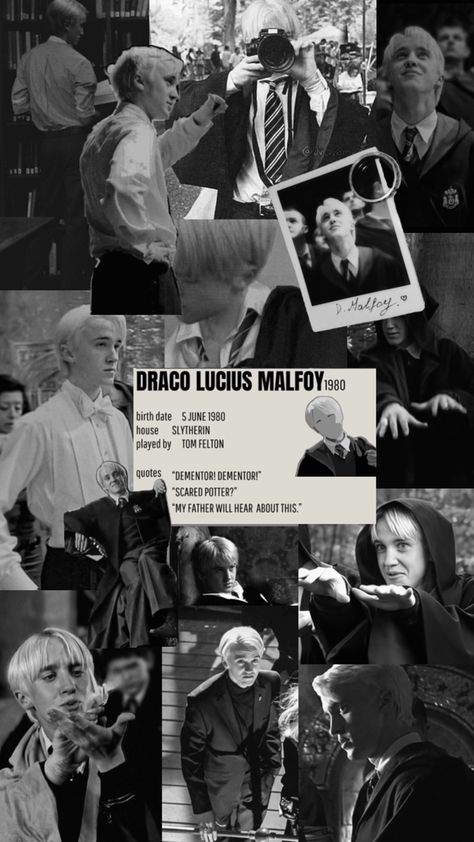 Draco Malfoy Collage, Wallpaper Draco Malfoy, Hinduism Beliefs, Aesthetic Names For Instagram, Draco Malfoy Aesthetic, Lucius Malfoy, Tom Felton Draco Malfoy, Name For Instagram, Harry Potter Images