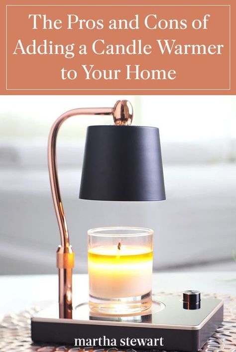 Candle warmers are often a more economically-friendly option as opposed to buying a regular candle. We're explaining what the device is, and why you might want to add one to your home. Candle Lamp Decor, Candle Lamp Warmer, Diy Candle Warmer, Candle Lamp Diy, Candle Alternatives, Candle Burner, Fall Candle Scents, Gifts 2023, Candle Lamps