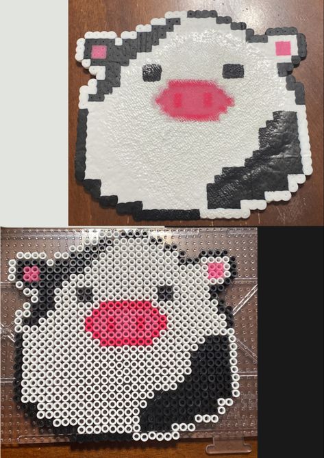 Squishmallow Perler, Perler Bead Designs, Iron Beads, Beads Designs, Perler Beads Designs, Fuse Beads, Perler Bead Patterns, Perler Bead, Hama Beads