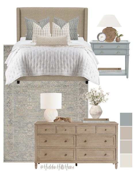 Shop Tilly Upholstered Bed and other curated products on LTK, the easiest way to shop everything from your favorite creators. Beige Headboard Bedroom, Primary Bedroom Decor, Upholstered Headboards Bedroom, Beige Upholstered Bed, Tan Bedroom, Taupe Bedroom, Beige Headboard, Bedroom Inspirations Master, Beachy Bedroom