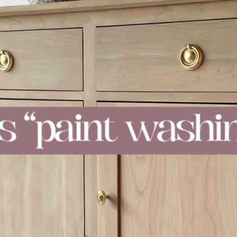 Tan Washed Cabinets, Paint Color That Looks Like Natural Wood, Tan Wash Kitchen Cabinets, Paint Wash Cabinets, Tan Wash Cabinets, How To Tan Wash Furniture, Tan Washing Furniture, Tan Wash Wood, Tan Wash Furniture