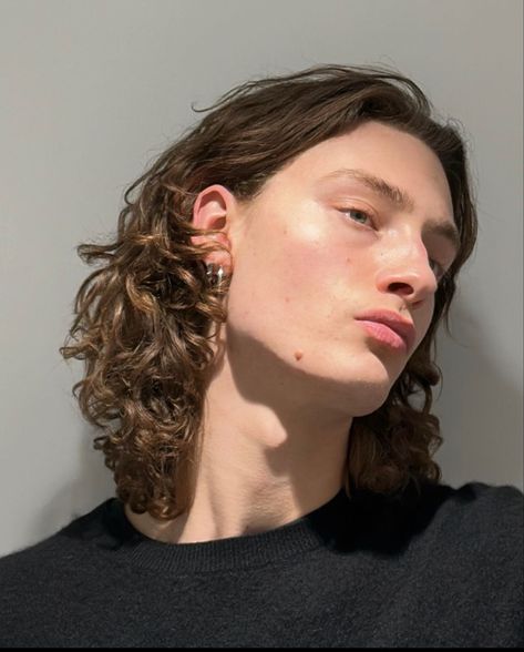 Men’s Long Curly Haircut, Short Hairstyles For Men Curly Hair, Guys With Longer Hair, Long Layered Hair Men, Men Long Hairstyles, Men Long Hair, Long Hair Men, Long Curly Hair Men, Long Curly Haircuts