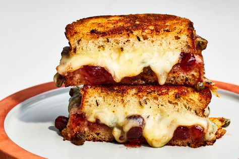 Opulent Grilled Cheese Grilled Cheese With Mayo, Idaho Food, Taleggio Cheese, Sourdough Rye Bread, Bread Cheese, Grilled Cheese Sandwiches, Best Grilled Cheese, Strawberry Preserves, Grilled Cheese Recipes