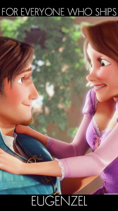 For everyone who ships EUGENZEL!!!♡♥♡ Rapunzel Edits, Rapunzel Eugene, Best Disney Animated Movies, Punk Disney Princesses, Rapunzel And Flynn, Rapunzel And Eugene, Desenhos Gravity Falls, Disney Princess Rapunzel, Flynn Rider