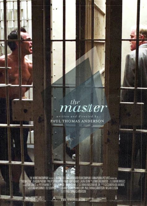 The Master (2012) The Master Movie, The Master 2012, Master Movie, Club Posters, Oscar Nominated Movies, Paul Thomas Anderson, Robert Bresson, Thomas Anderson, Criterion Collection