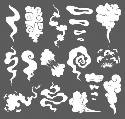 Steam smoke clouds of cigarettes Premium Vector | Premium Vector #Freepik #vector #background #abstract #icon #cloud Bad Smell, Cloud Drawing, Graffiti Drawing, Graffiti Lettering, Cool Art Drawings, Art Drawings Simple, Drawing Tutorial, Art Tutorials, Art Sketches