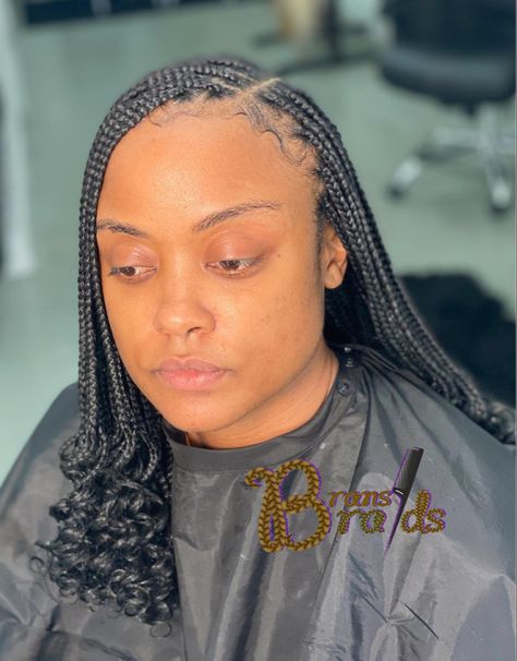 Knotless Braids Bob, Bob Knotless Braids, Knotless Bob, Braids Bob Style, Braids Bob, African Braids Hairstyles Pictures, Knotless Braid, Braids Knotless, Cornrows Braids For Black Women