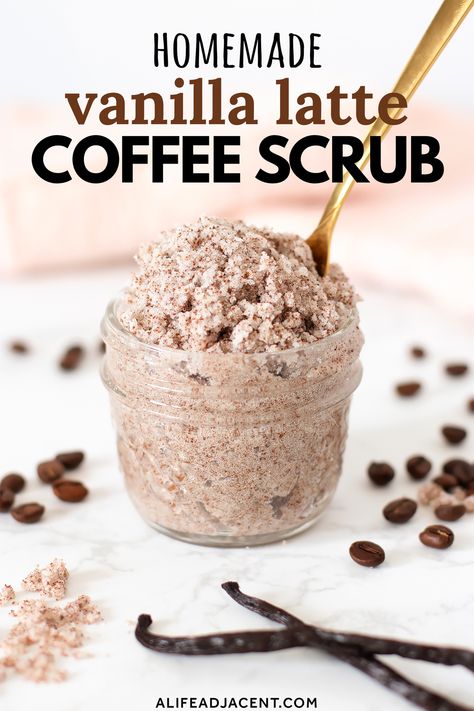 Body Scrub Recipes, Diy Coffee Scrub, Diy Natural Beauty Recipes, Coffee Sugar Scrub, Diy Sugar Scrub Recipe, Coffee Scrub Diy, Body Scrub Recipe, Natural Beauty Recipes, Coffee Body Scrub