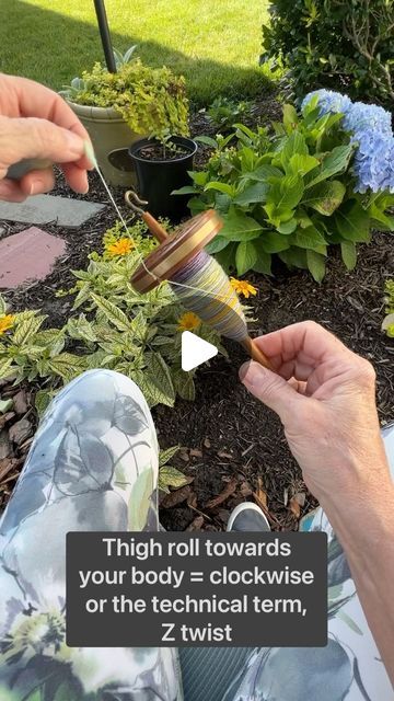 Robin on Instagram: "👋🏻 good morning friends!  Let’s have another mini drop spindle lesson, shall we? 🧶  These little sessions are meant to help the beginner get your brain wrapped around what’s happening with your hands.   If you’re new to drop spindle spinning, take the pressure off yourself with suspending your spindle. There’s a lot happening and taking one thing out of the equation helps.   Start out with the “park and draft” method first. Once your brain and muscle memory join together, THEN move to suspending that spindle while spinning. 🫶🏻🧶  My hope is that these short bursts of visual aid helps at least a few new spinners out there!  Relax, breathe and enjoy the process. 💋🫶🏻  #dropspindlespinning  #dropspindlespun  #woolnspinning  #spinningwool  #wool  #handspunstagram  # Drop Spindle Spinning, Drop Spinning, Spindle Spinning, Spindle Whorls, Spinning Wool, Drop Spindle, Visual Aid, Enjoy The Process, Muscle Memory