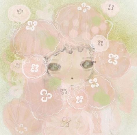 #widget #art Widget Art, Japanese Contemporary Art, Aya Takano, Iphone Widgets, Superflat, Dibujos Cute, Ethereal Art, Dreamy Art, Funky Art