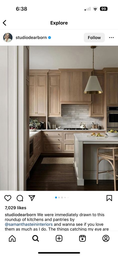 Bump Out Kitchen, Dark Hardwood Floors Kitchen, Light Wood Kitchen Cabinets, Light Cabinets, Dark Hardwood Floors, Light Wood Kitchens, Kitchen Cabinet Color Ideas, Light Wood Cabinets, Dark Hardwood