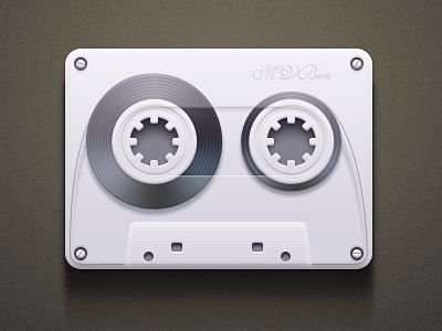 Dribbble - Magnetic Tape by MVBen Icon App Design, Tape Illustration, Eid Mubark, Muji Style, Typography Packaging, Photoshop Logo, Magnetic Tape, Icons 3d, Dope Cartoon Art