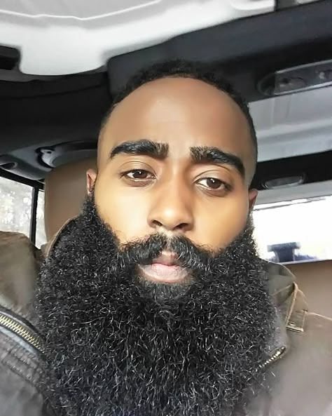 Rough monday....beard still big tho by beardoblack Big Beard, Black Men Beard Styles, Black Men Beards, Best Beard Styles, Beard Game, Beard Style, Black Beards, Big Beards, Beard Lover