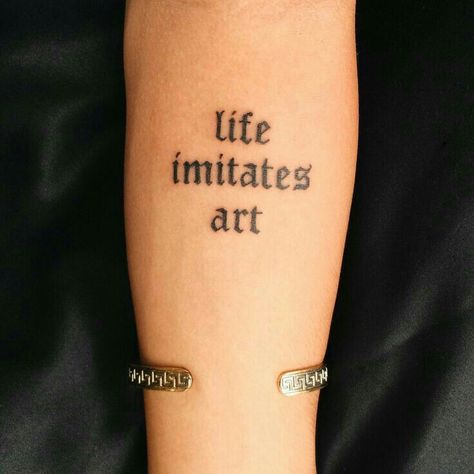 Vice Tattoo, Misunderstood Tattoo, Life Imitates Art, 16 Tattoo, Geniale Tattoos, Stylist Tattoos, Aesthetic Tattoo, Dream Tattoos, Dope Tattoos