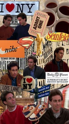 Jerry Seinfeld Wallpaper, Seinfeld Aesthetic Wallpaper, Jerry Seinfeld Aesthetic, Seinfeld Wallpaper, Seinfeld Aesthetic, Girls Vibes, Neutral T Shirts, The 100 Show, Jerry Seinfeld