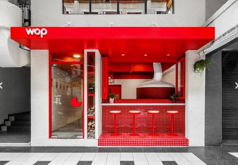 Small Fastfood Design, Burger Shop Design, Burger Restaurant Design, Restaurant Facade, Industrial Exterior, Small Restaurant Design, Cafe Exterior, Pop Up Cafe, Pop Up Restaurant