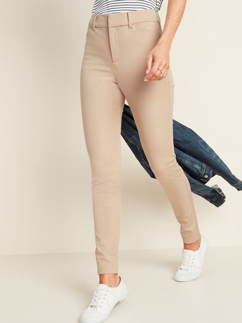 All-New High-Waisted Pixie Full-Length Pants for Women Floral Shorts Outfits, Khaki Pants Outfit, Terry Cloth Romper, Black Capri Pants, White Linen Pants, Pixie Pants, Old Navy Women, Petite Outfits, Cropped Trousers