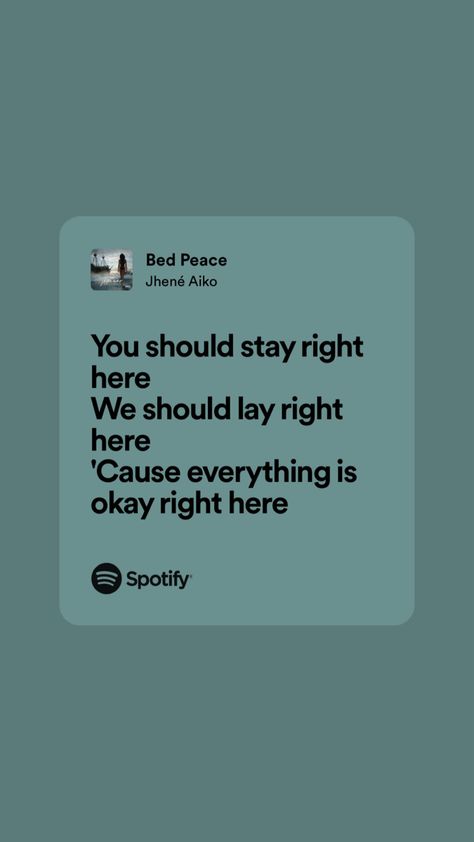 Bed Peace Jhene Aiko Lyrics, Bed Peace Jhene Aiko, Bed Peace, Meaningful Lyrics, Jhene Aiko, Childish Gambino, Peace Quotes, Music Lyrics, Love Life