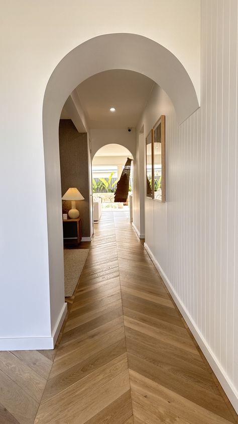 Herringbone Hybrid Flooring, Maple Wood Flooring, Floor Skirting, Hall Flooring, Herringbone Wood Floor, Herringbone Wood, Cream Sofa, Herringbone Floor, Skirting Boards