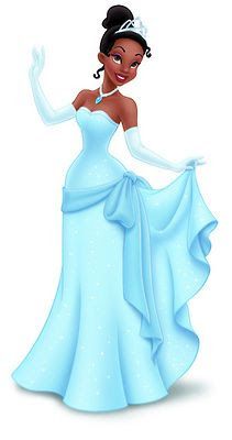 Las Recortables de Veva e Isabel: Tiana,Recortables Disney Princess Tiana Blue Dress, Tiana Blue Dress, Princess Tiana Dress, Princesa Ariel Disney, Tiana Costume, Tiana Dress, Tiana Disney, Walt Disney Princesses, Princesa Tiana