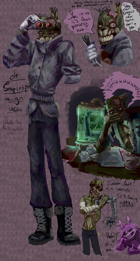 Fnaf Fanart William Afton, William Afton Design, Scraptrap Fanart, Fnaf Springtrap, Scene Aesthetic, Fnaf Fanart, Bunny Man, Warcraft Art, Mandela Art