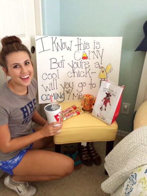 Can't say no to chick-fil-a! Sadies Proposal, Cute Promposals, Funny Prom, Prom Posters, Cute Homecoming Proposals, Cute Prom Proposals, Homecoming Posters, Dance Proposal, High School Dance