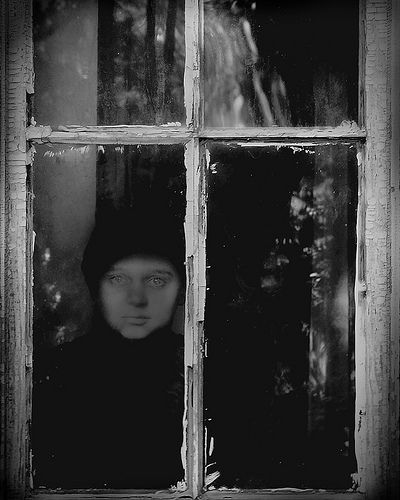 An Old Window by Dana Whitford, via Flickr Scary Window Silhouettes, Horror Window, Creepy Window, Film Company Logo, Marsh House, Scary People, Scary Houses, Dark Windows, Scary Drawings