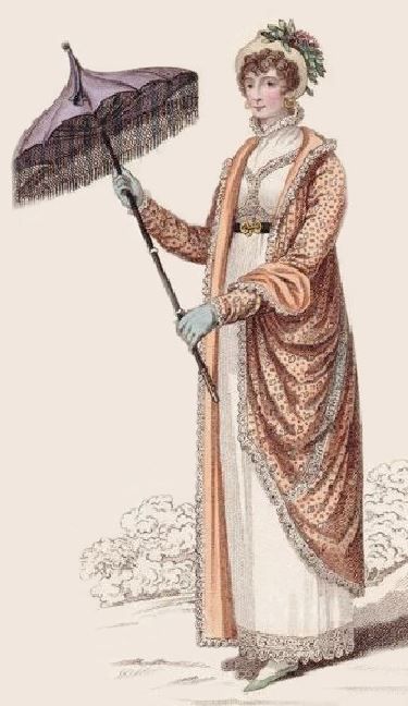 Regency Fashion Plates, Empire Outfit, Walking Dress, Fashion Timeline, Regency Era Fashion, 1800s Fashion, Regency Dress, Regency Fashion, 19th Century Fashion