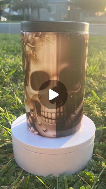 Naomi Jimenez on Instagram: "Made my 1st sublimation tumbler today and even tho I didn’t perfect the ghosting part I’m still pretty happy overall about this one 🤩 #Sublimation #IDidThat #ProudBeginings #Skulls and roses #QueenBeeHustle3113" 36 Oz Tumbler Sublimation, Halloween Tumbler Ideas Sublimation, Skeleton Sublimation Designs, Pink Sublimation Tumbler, Skull Sublimation Tumbler, Be Still, Overalls, Ghost, Tumbler