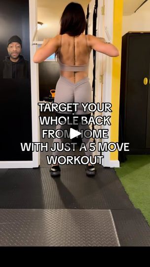 443K views · 47K reactions | TARGET YOUR WHOLE BACK FROM HOME WITH JUST A 5 MOVE WORKOUT. (Sets and reps included)
#greenscreenvideo #greenscreen #backfat #backfatworkout #backfatexercises #backfatworkoutforwomen | 𝐌indset 𝐎ver 𝐄verything! | 21 Savage · redrum Workout Sets And Reps, Back Fat Exercises At Home, Sets And Reps, Back Workout At Home, Back And Bicep Workout, Back Fat Workout, Back Fat, Chest Workouts, Beginner Workout