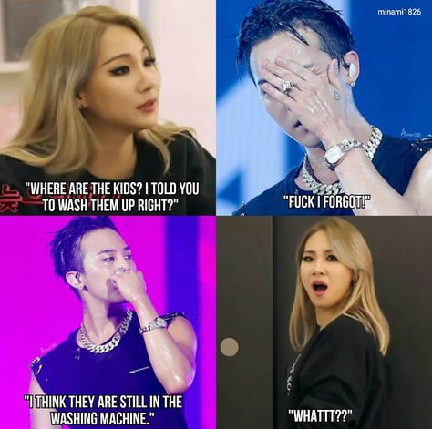 GD & CL :) Bts And Blackpink Lightstick Wallpaper, Gd And Cl, Bigbang Funny, Kim Taehyung Wallpaper, G Dragon, Bigbang, Kim Taehyung, Kdrama, Bangs