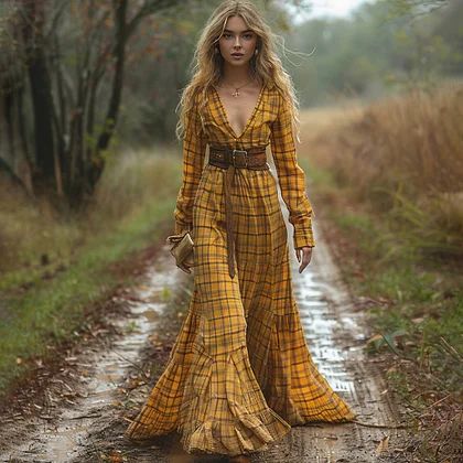 BEST SELLERS Dresses Casual Boho, Trend Ideas, Fish Dress, Cowgirl Dresses, Sax Dress, Beautiful Clothes, Long Sleeve Maxi, Boho Casual, Country Outfits