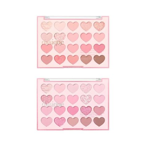 dasique - Mood Shadow Palette Sweet Heart Collection - 2 Types | YesStyle Dasique Eyeshadow Palette, Dasique Eyeshadow, Dasique Shadow Palette, Pink Cosmetics, Skin Care Devices, Lifestyle Art, Blush Palette, Makeup Items, Eye Palette