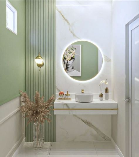 Sage Green Beauty Salon, Clinic Decoration Ideas, Wash Basin Ideas In Hall, Spare Room Decor, Dentist Office Design Interiors, Best Bathroom Paint Colors, Dentist Office Design, Beauty Room Salon, Esthetician Room Decor